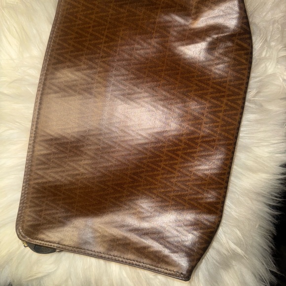 Brown Patterned Valentino Women’s Clutch Bag - Picture 7 of 7